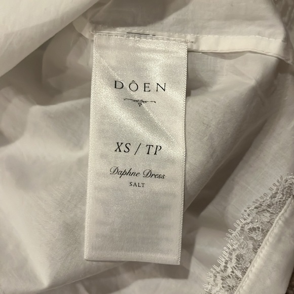 NWT Doen Daphne dress salt - Picture 5 of 7
